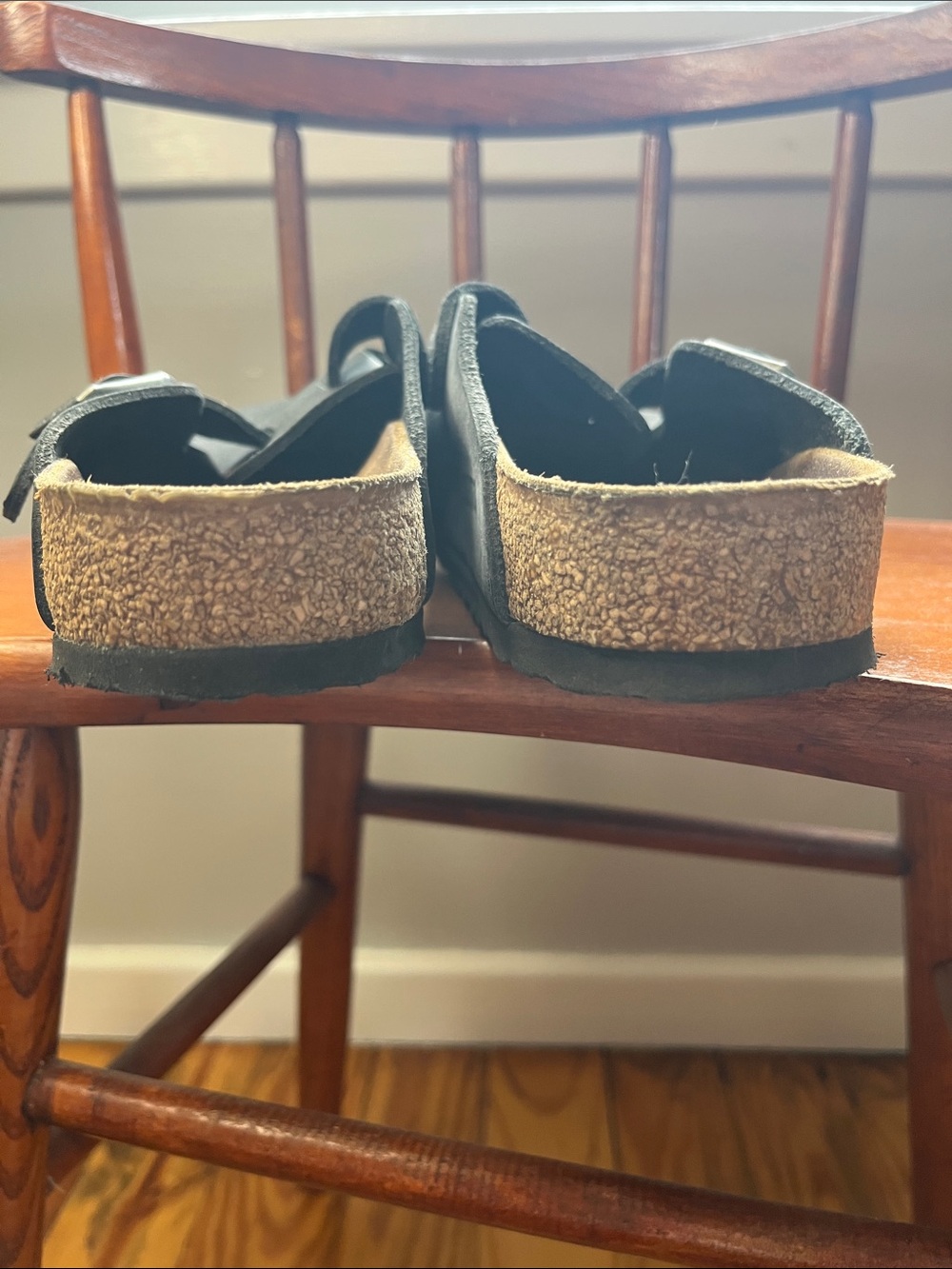 Birkenstock Boston Clogs in Black Oiled Leather, women’s size 38 - Picture 6 of 14